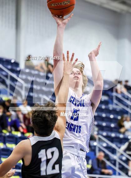 Thumbnail 2 in Sunrise Christian Academy vs Central Heights (Brock Showcase) photogallery.