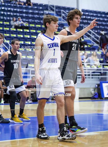 Thumbnail 1 in Sunrise Christian Academy vs Central Heights (Brock Showcase) photogallery.
