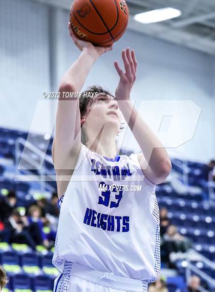 Thumbnail 1 in Sunrise Christian Academy vs Central Heights (Brock Showcase) photogallery.