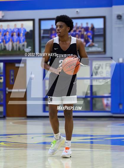 Thumbnail 3 in Sunrise Christian Academy vs Central Heights (Brock Showcase) photogallery.