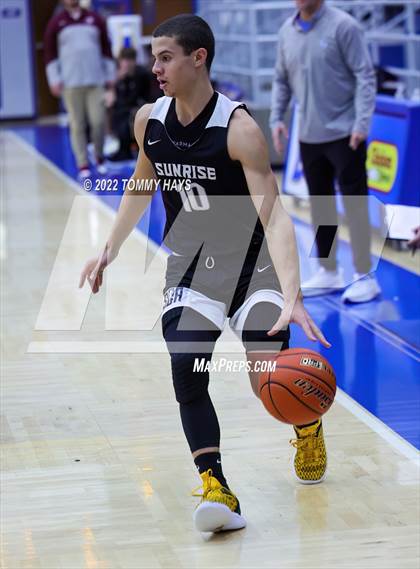 Thumbnail 3 in Sunrise Christian Academy vs Central Heights (Brock Showcase) photogallery.