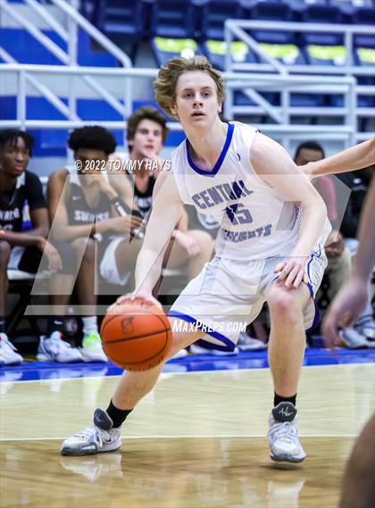 Thumbnail 2 in Sunrise Christian Academy vs Central Heights (Brock Showcase) photogallery.