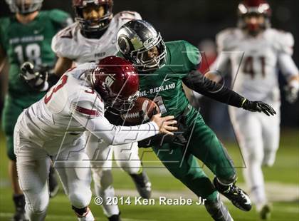 Thumbnail 2 in St. Joseph's Prep vs. Pine-Richland (PIAA Class AAAA Final) photogallery.