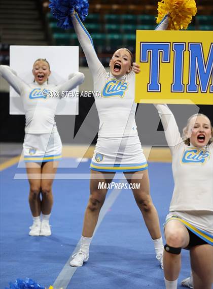 Thumbnail 2 in Timnath (CHSAA 4A State Spirit Championships) photogallery.