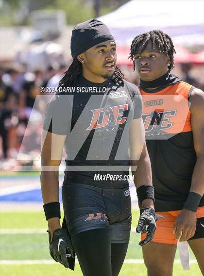 Thumbnail 1 in Desert Edge vs Perry (7on7 Gotta Believe Tournament) photogallery.