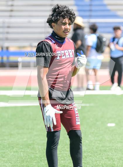 Thumbnail 1 in Desert Edge vs Perry (7on7 Gotta Believe Tournament) photogallery.