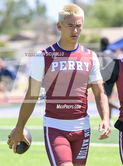 Thumbnail 2 in Desert Edge vs Perry (7on7 Gotta Believe Tournament) photogallery.
