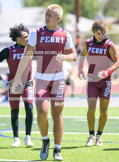 Thumbnail 1 in Desert Edge vs Perry (7on7 Gotta Believe Tournament) photogallery.