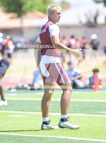 Thumbnail 3 in Desert Edge vs Perry (7on7 Gotta Believe Tournament) photogallery.