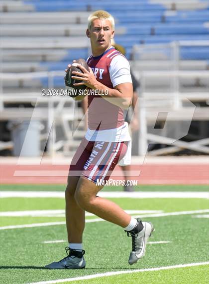 Thumbnail 1 in Desert Edge vs Perry (7on7 Gotta Believe Tournament) photogallery.
