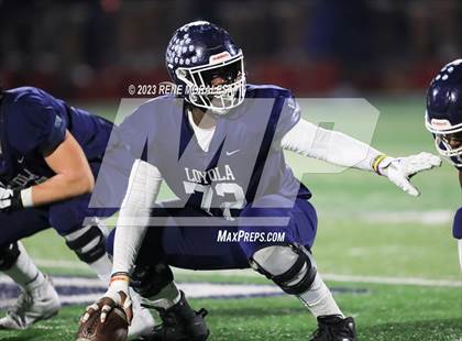 Thumbnail 3 in Norte Vista vs Loyola (CIFSS D4 Rnd 1 Playoff) photogallery.