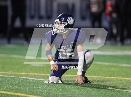 Thumbnail 2 in Norte Vista vs Loyola (CIFSS D4 Rnd 1 Playoff) photogallery.