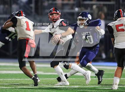 Thumbnail 2 in Norte Vista vs Loyola (CIFSS D4 Rnd 1 Playoff) photogallery.