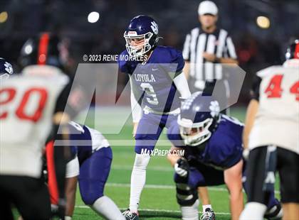 Thumbnail 1 in Norte Vista vs Loyola (CIFSS D4 Rnd 1 Playoff) photogallery.