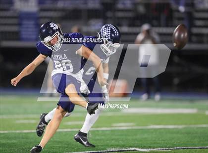 Thumbnail 2 in Norte Vista vs Loyola (CIFSS D4 Rnd 1 Playoff) photogallery.