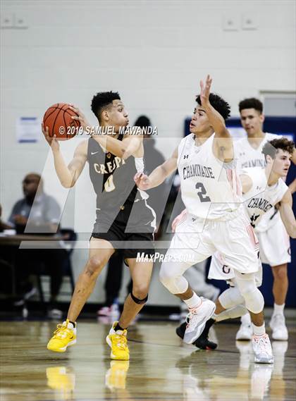 Thumbnail 3 in Chaminade Vs Crespi (West Valley Tip-Off Classic)  photogallery.