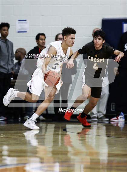 Thumbnail 3 in Chaminade Vs Crespi (West Valley Tip-Off Classic)  photogallery.