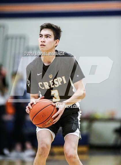 Thumbnail 2 in Chaminade Vs Crespi (West Valley Tip-Off Classic)  photogallery.