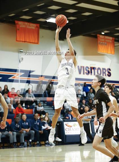 Thumbnail 3 in Chaminade Vs Crespi (West Valley Tip-Off Classic)  photogallery.