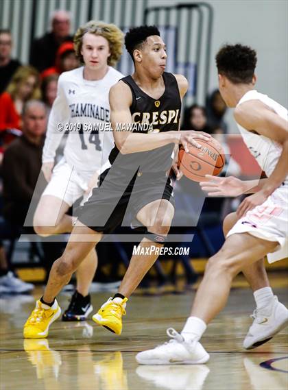 Thumbnail 1 in Chaminade Vs Crespi (West Valley Tip-Off Classic)  photogallery.