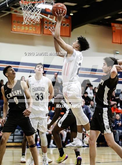 Thumbnail 3 in Chaminade Vs Crespi (West Valley Tip-Off Classic)  photogallery.