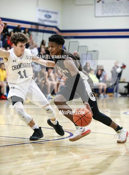 Thumbnail 2 in Chaminade Vs Crespi (West Valley Tip-Off Classic)  photogallery.