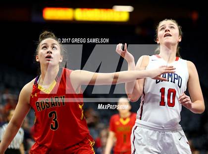 Thumbnail 2 in Campolindo vs Rosary Academy (CIF State D3 Final) photogallery.