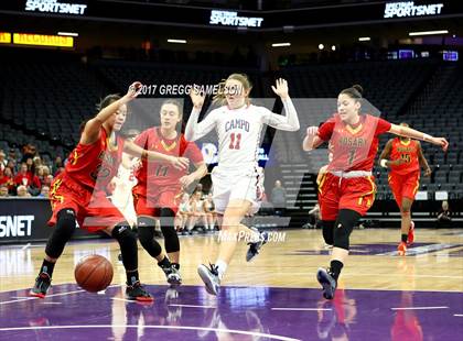 Thumbnail 2 in Campolindo vs Rosary Academy (CIF State D3 Final) photogallery.