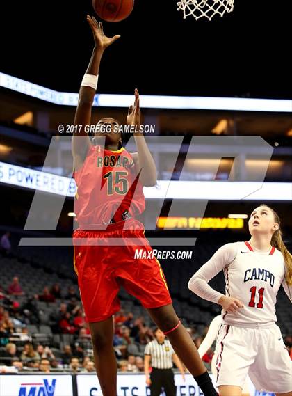 Thumbnail 2 in Campolindo vs Rosary Academy (CIF State D3 Final) photogallery.