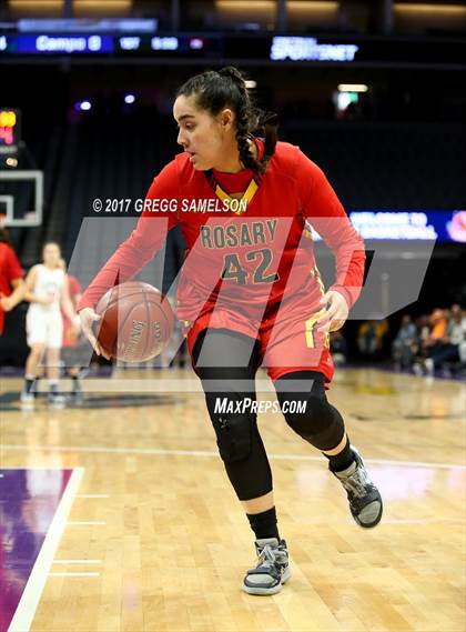 Thumbnail 2 in Campolindo vs Rosary Academy (CIF State D3 Final) photogallery.