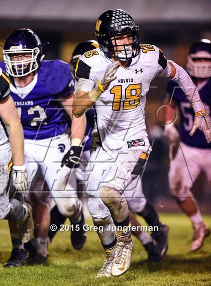 Thumbnail 3 in Novato @ Petaluma (CIF NCS D3 Playoff) photogallery.