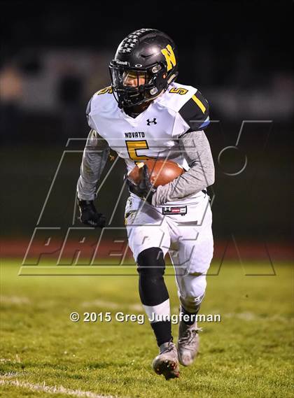 Thumbnail 1 in Novato @ Petaluma (CIF NCS D3 Playoff) photogallery.