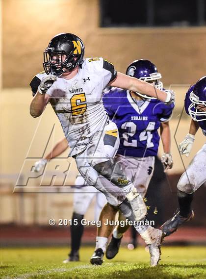 Thumbnail 3 in Novato @ Petaluma (CIF NCS D3 Playoff) photogallery.