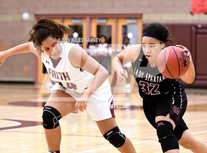 Thumbnail 3 in Cimarron-Memorial vs Faith Lutheran (NIAA 4A Quarterfinal) photogallery.