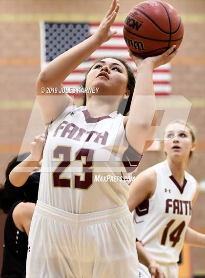 Thumbnail 3 in Cimarron-Memorial vs Faith Lutheran (NIAA 4A Quarterfinal) photogallery.