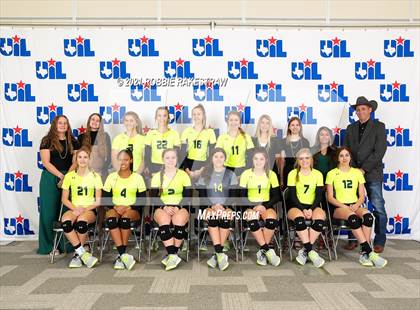 Thumbnail 1 in Blum vs. Fayetteville (UIL Volleyball 1A Finals) photogallery.
