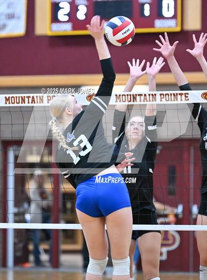 Thumbnail 3 in Gilbert Christian @ Valley Christian (AIA 3A Semifinal) photogallery.