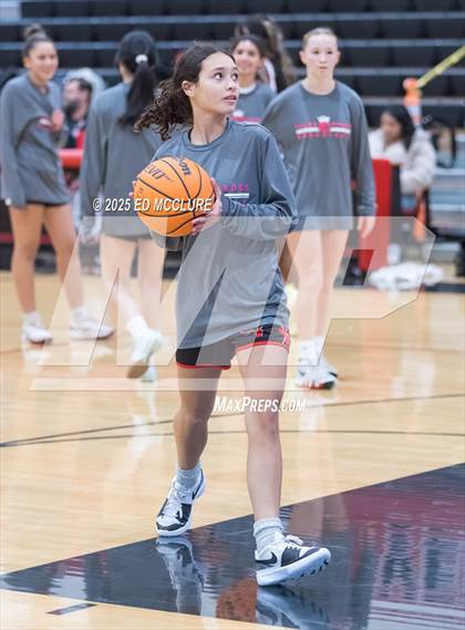 Thumbnail 3 in JV Girls Basketball Torrance vs Palos Verdes photogallery.