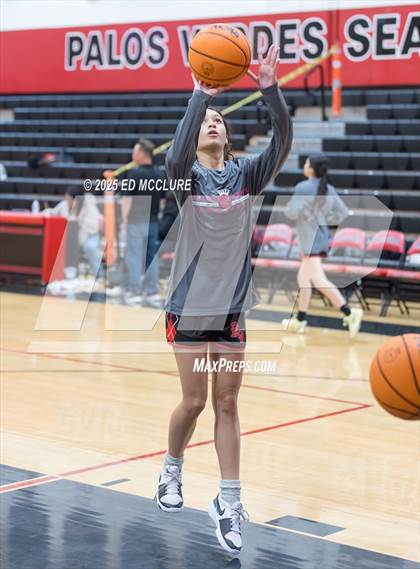 Thumbnail 2 in JV Girls Basketball Torrance vs Palos Verdes photogallery.
