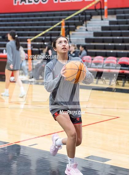 Thumbnail 1 in JV Girls Basketball Torrance vs Palos Verdes photogallery.