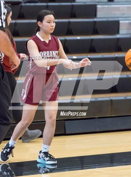Thumbnail 3 in JV Girls Basketball Torrance vs Palos Verdes photogallery.