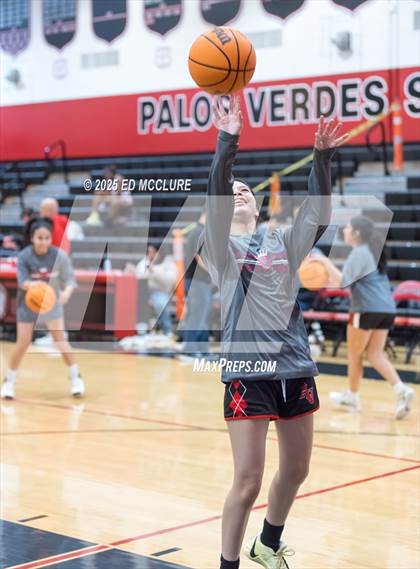 Thumbnail 3 in JV Girls Basketball Torrance vs Palos Verdes photogallery.