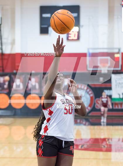 Thumbnail 3 in JV Girls Basketball Torrance vs Palos Verdes photogallery.