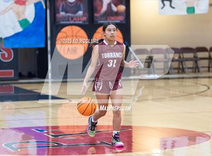 Thumbnail 1 in JV Girls Basketball Torrance vs Palos Verdes photogallery.