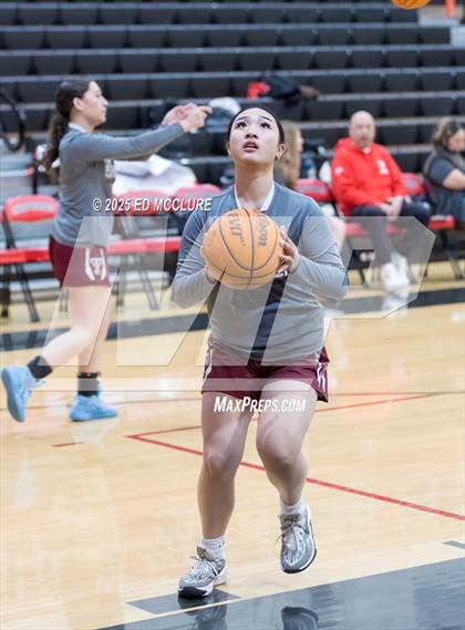 Thumbnail 2 in JV Girls Basketball Torrance vs Palos Verdes photogallery.