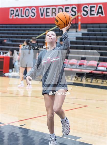 Thumbnail 1 in JV Girls Basketball Torrance vs Palos Verdes photogallery.