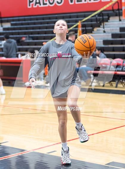 Thumbnail 1 in JV Girls Basketball Torrance vs Palos Verdes photogallery.