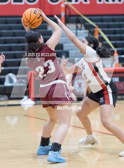 Thumbnail 3 in JV Girls Basketball Torrance vs Palos Verdes photogallery.