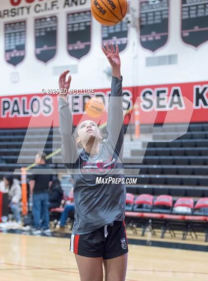 Thumbnail 1 in JV Girls Basketball Torrance vs Palos Verdes photogallery.