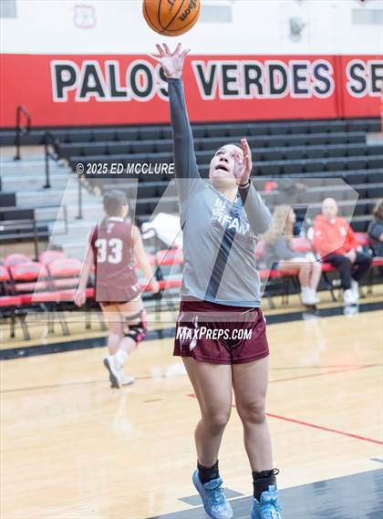 Thumbnail 3 in JV Girls Basketball Torrance vs Palos Verdes photogallery.